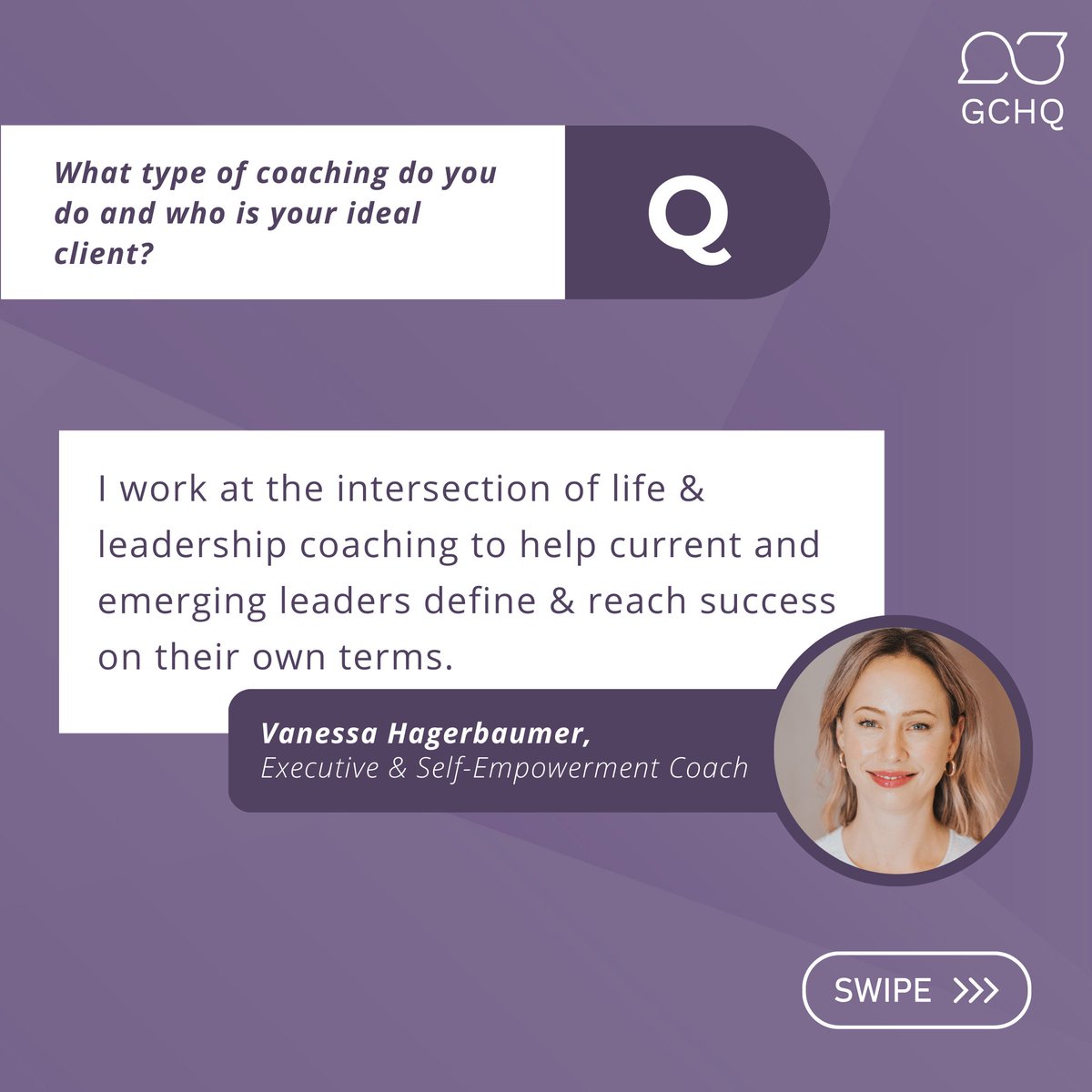 GroupCoachingHQ's tweet photo. Are you ready to create, market and lead powerful group coaching programs just like our alumni? Get to know GCHQ graduate Vanessa Hagerbaumer, and her incredible work as a group coach.

Join us for our upcoming cohort: https://t.co/dMoQkrOi21 https://t.co/XhC8LYEDrP