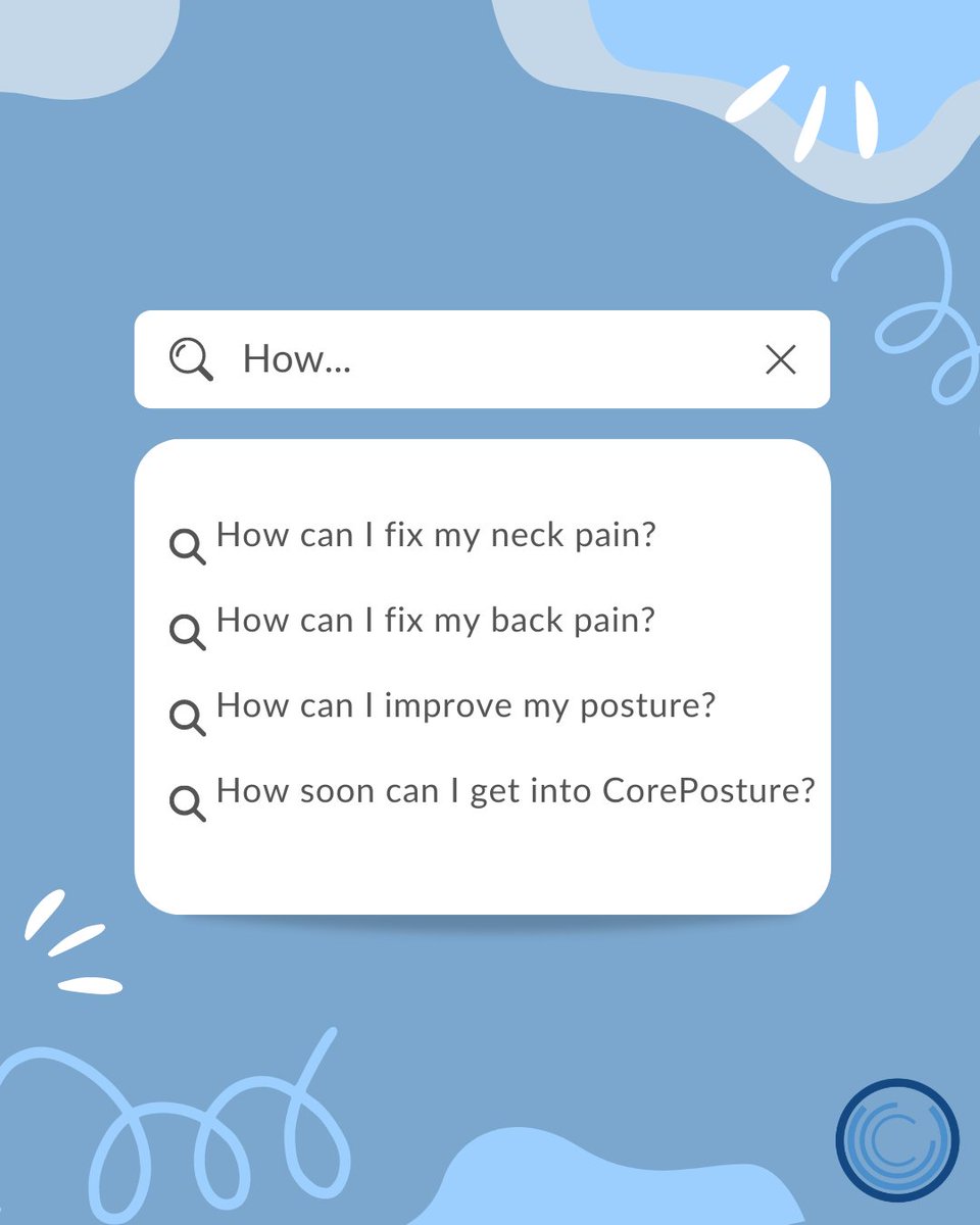 coreposture's tweet photo. Hey there! 💙

Happy Wednesday! We hope your week is going well. :) We just wanted to remind you that you do NOT have to live your life in pain! Life is so short and you should be able to run, jump, and live it to the fullest. If you or someone you love (or don't love 😉) is livi https://t.co/xkJR5iGJc7