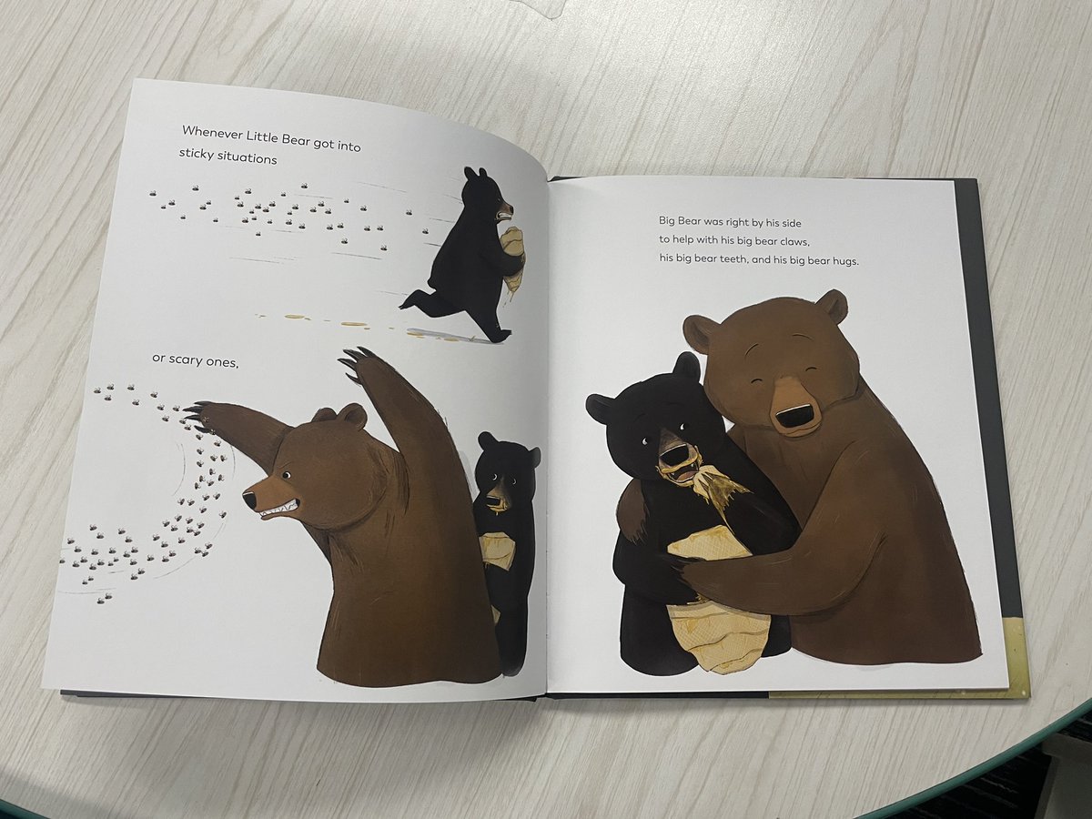 WriterRowland's tweet photo. A traumatic event can effect even the biggest and strongest among us in different ways. Be kind. ❤️ #BigBearWasNotTheSame #trauma https://t.co/vxiDIAYzHO