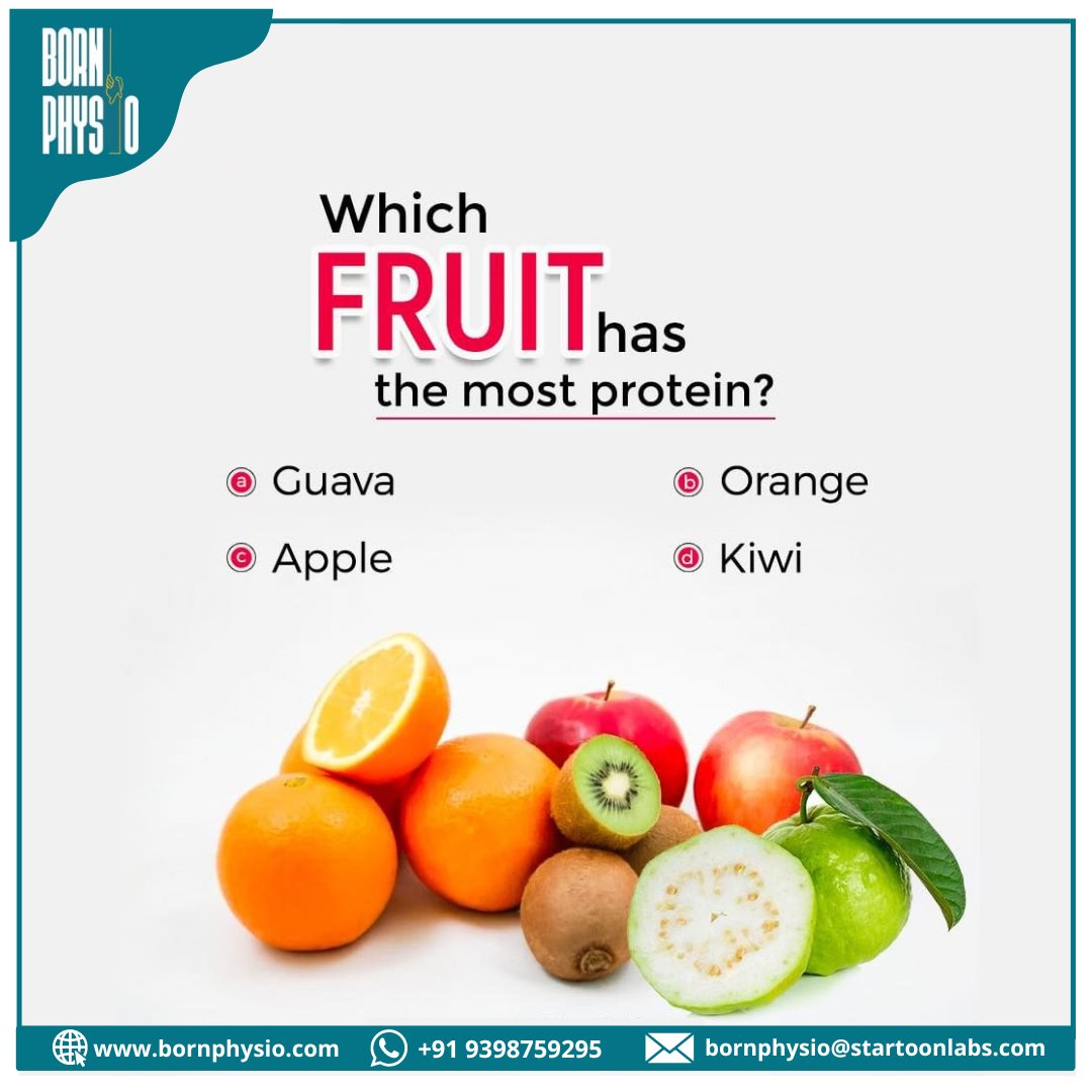 BornPhysio's tweet photo. Let's see if you can guess the answer. Tag your friends and challenge them too!

#wednsedaywisdom #quiz #QuizTime #quizoftheday #QuizChallenge #bornphysio https://t.co/jBgg9xTchW