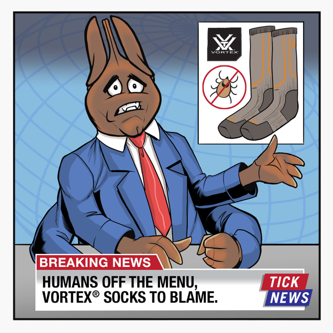 VortexOptics's tweet photo. BREAKING NEWS - Take yourself off the menu with 30% off at: https://t.co/9F7UO5yt8K

#VortexOptics #VortexNation #VortexWear #TurkeyWeek #VortexHasSocks #Ticks #Socks https://t.co/z8uDuL1IER