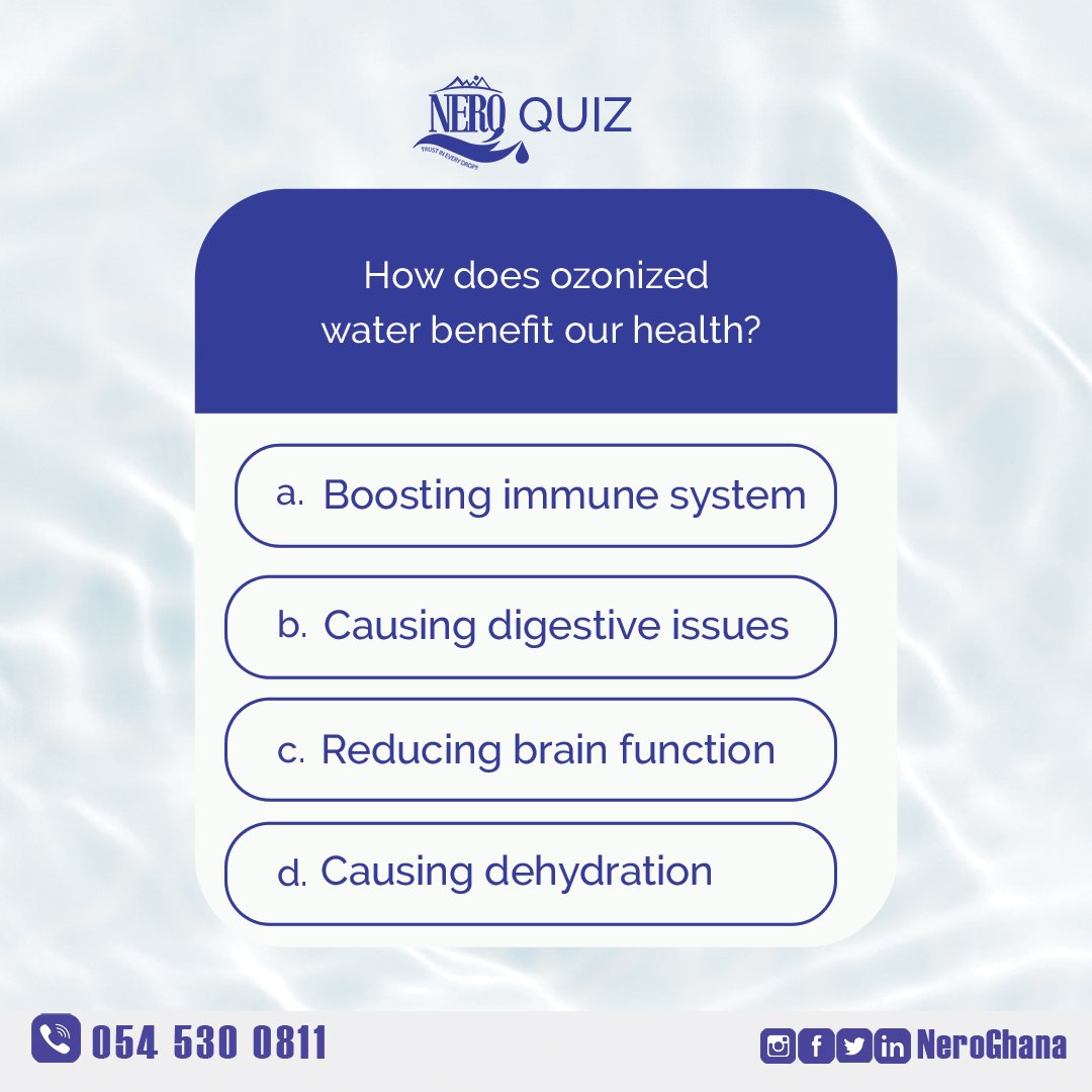 neroghana's tweet photo. Midweek Quiz 🤔 #DrinkNero #NeroGhana

#WeCare #ExperienceNature #TrustInEveryDrop #LoveNeroMineralWater https://t.co/6p1aIid6Cd