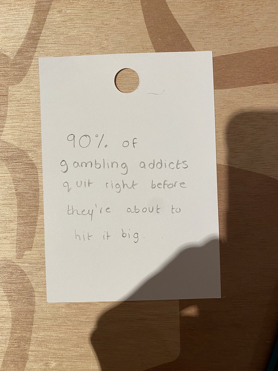 leaving profound words on the art gallery display today