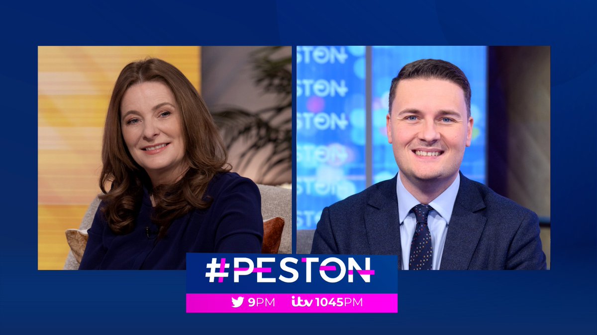 itvpeston's tweet photo. Strikes, schools and the NHS are all on the agenda tonight with Education Secretary @GillianKeegan & Shadow Health Secretary @wesstreeting...
What would YOU like to ask them?
Comment below โฌ๏ธ
#AskGillian
#AskWes
๐ปLIVE 9PM @itvpeston
๐บ 1045PM @ITV
#Peston https://t.co/SBy5JuYIO9