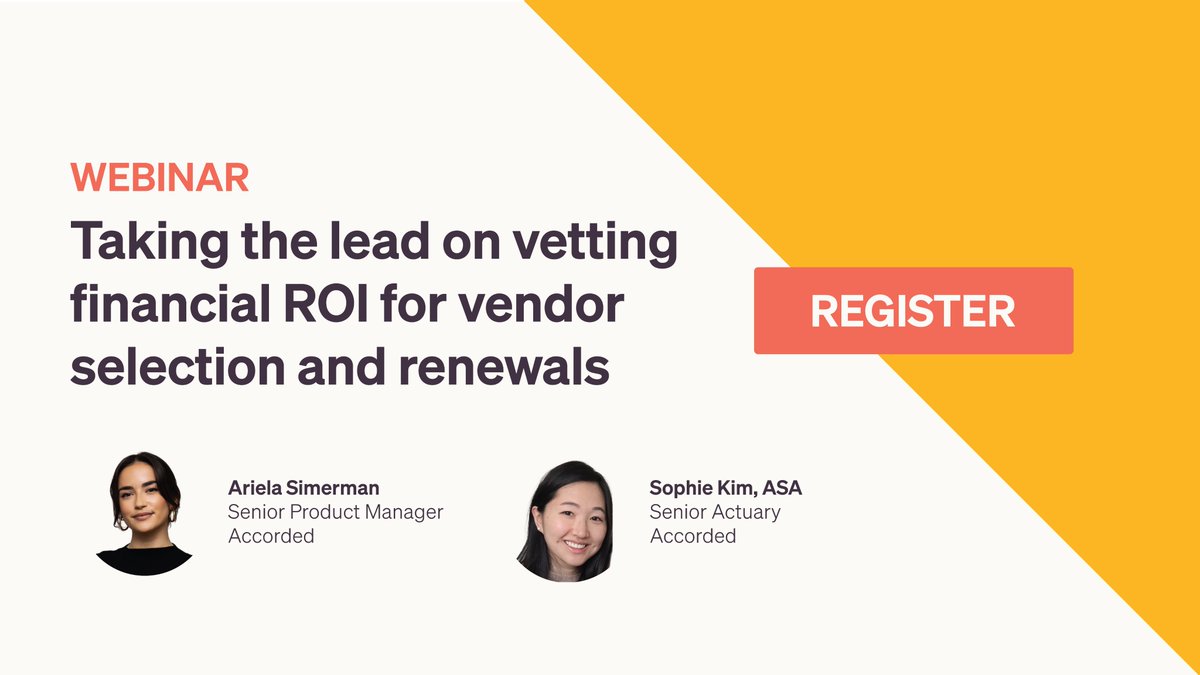 Understanding the #costofcare impact of healthcare vendors is one of the most difficult problems benefits teams face. On April 11, join us to learn more how #benefits leaders can easily take the lead on cost-benefit analysis with the right tools. us02web.zoom.us/webinar/regist…