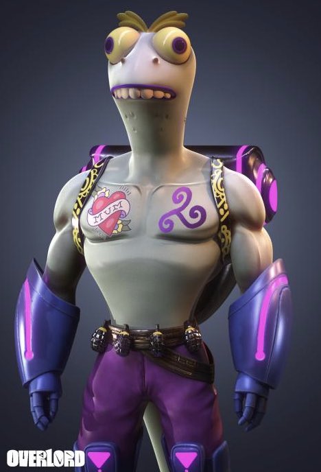 GM everybody who’s bullish on web3 Game-Fi ☀️🎮 

10 minutes until Whitelist and then 1 more hour until Public mint on these sweet 3D Alpha Heroes <a href="/Kryptoria/">Kryptoria</a> 

Check out this Interadimensional Lizard from <a href="/Overlord_xyz/">Overlord</a> 

Both of these are Omni Chain and Dynamic NFTs 🔥