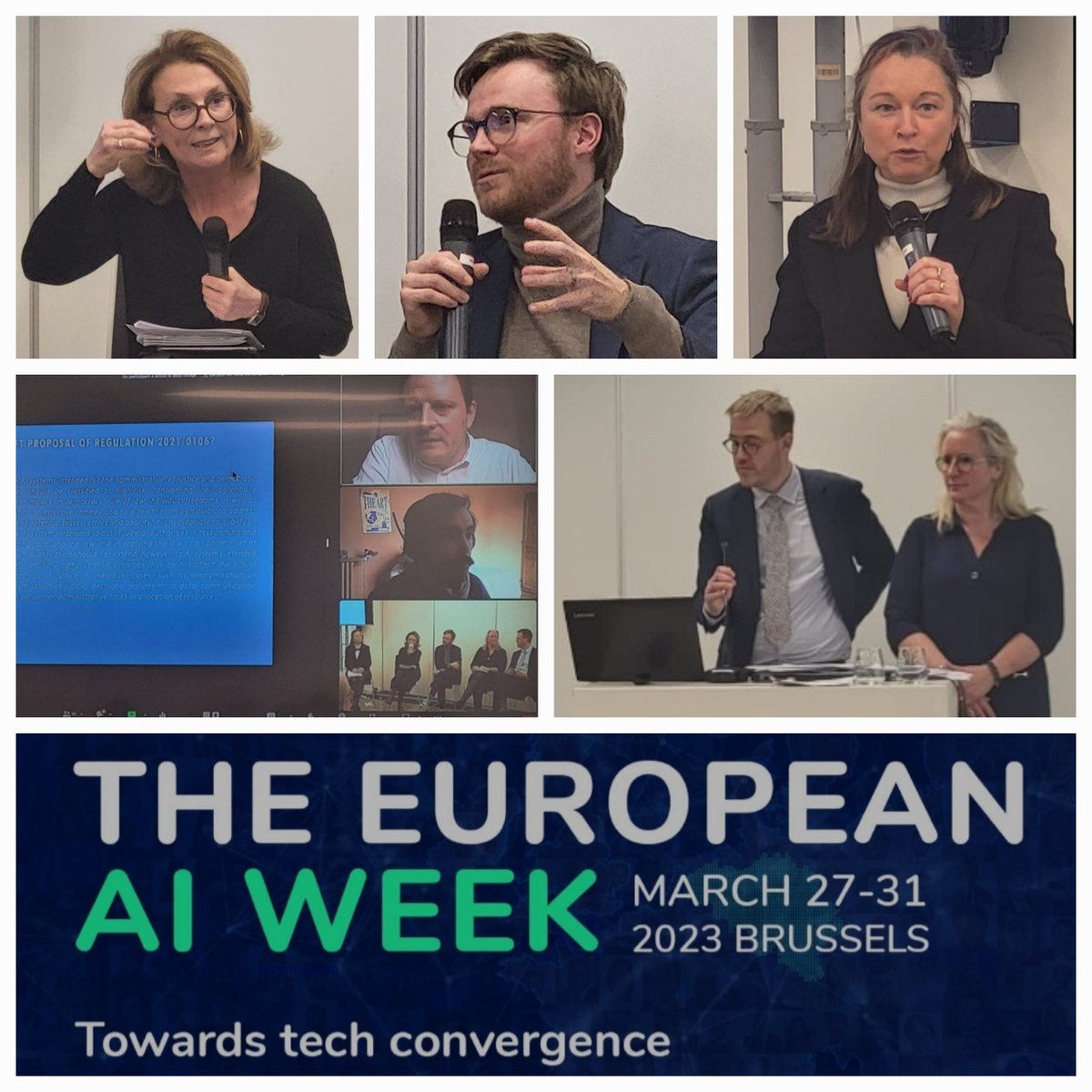 This 28/3 meeting of an attractive panel on the Impact of #ChatGPT and AI on the #legalprofession.
There is an urgent need to better understand what #AI systems can (not) or should (not) do in society in general, and in legal practice in particular.
We will continue..
<a href="/oBarreaux/">AVOCATS.BE</a>
