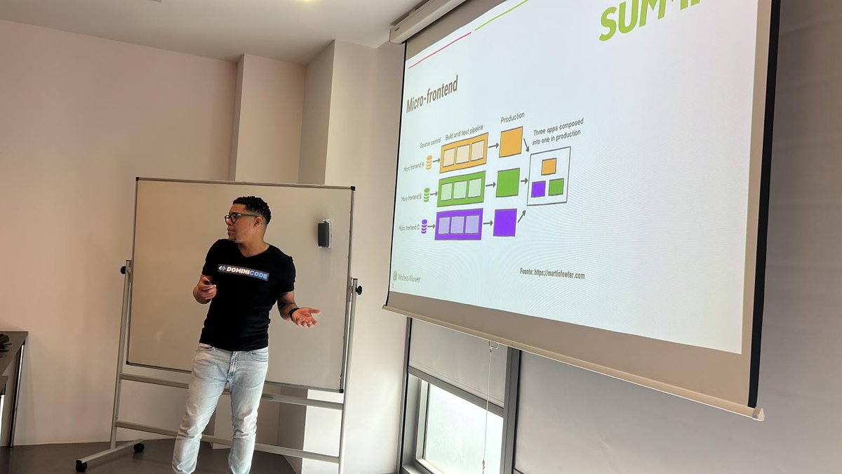 bezael_perez's tweet image. 🎉 ¡Gran experiencia! 🎉
Hoy tuve el placer de compartir un workshop sobre #Microfrontend junto a @danywalls para el equipo de WoltersKluwer y clientes.
Quiero agradecer a #WolterKluwerEspaña, por la invitación y la confianza depositada en nosotros.
¡Fue un honor! 💪🚀