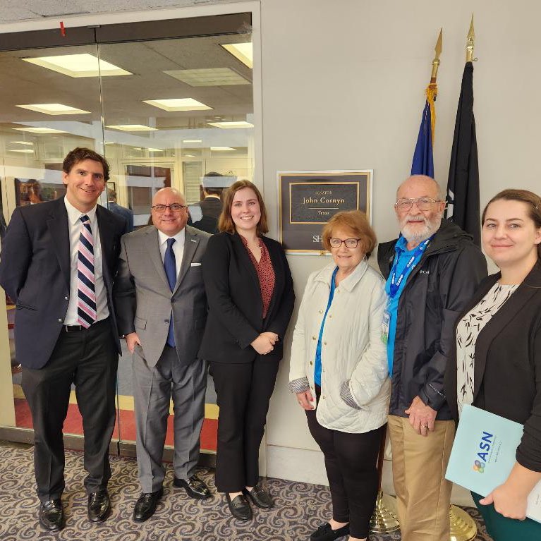 Thank you to @JohnCornyn’s office for discussing the need to accelerate innovation w/ @Kidney_X and advocating for improving kidney care for Veterans w/ #Kidney diseases. 
#KidneyAdvocates
