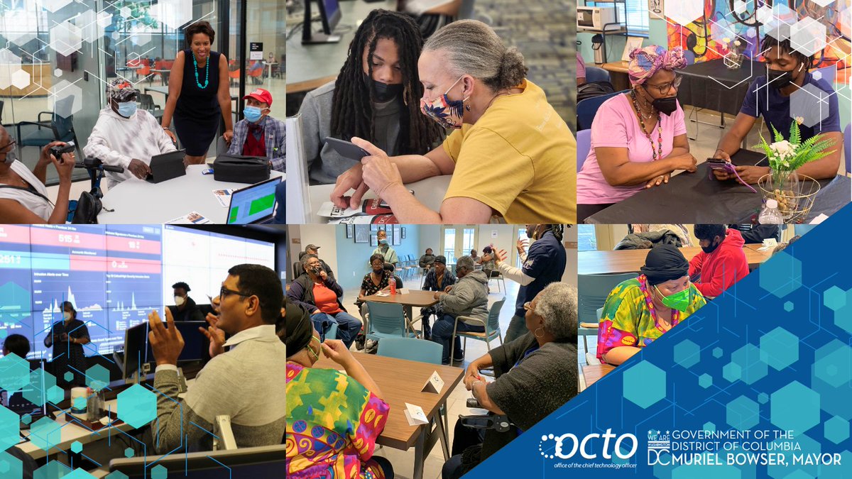 OCTODC's tweet image. DC’s 800-mile fiber network connects over 650 government buildings & provides ~37K DC gov employees with wifi, laptops, phones, and mobile devices - ensuring DC’s hardworking staff are technologically connected and able to serve DC residents and businesses.
#WeAreWashingtonDC