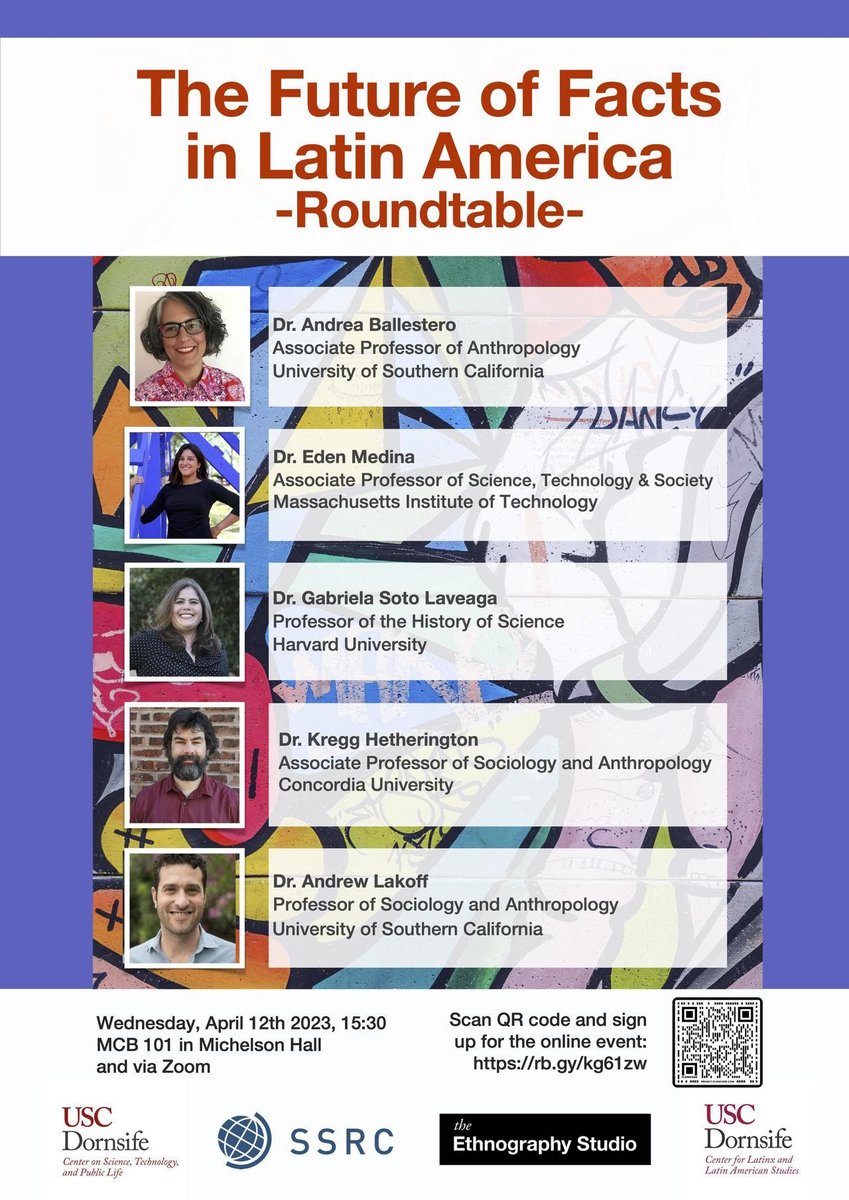VivaVivette's tweet photo. Los invitamos a la próxima mesa redonda de The Future of Facts in Latin America #FutureOfFacts, donde se discutirán los principales intereses al pensar en los hechos de América Latina hoy en día.
🗓 12 de abril, 15:30 hrs.
🔗 Registro para Zoom: https://t.co/1plbwFDaSf https://t.co/4BJkVtdq1m