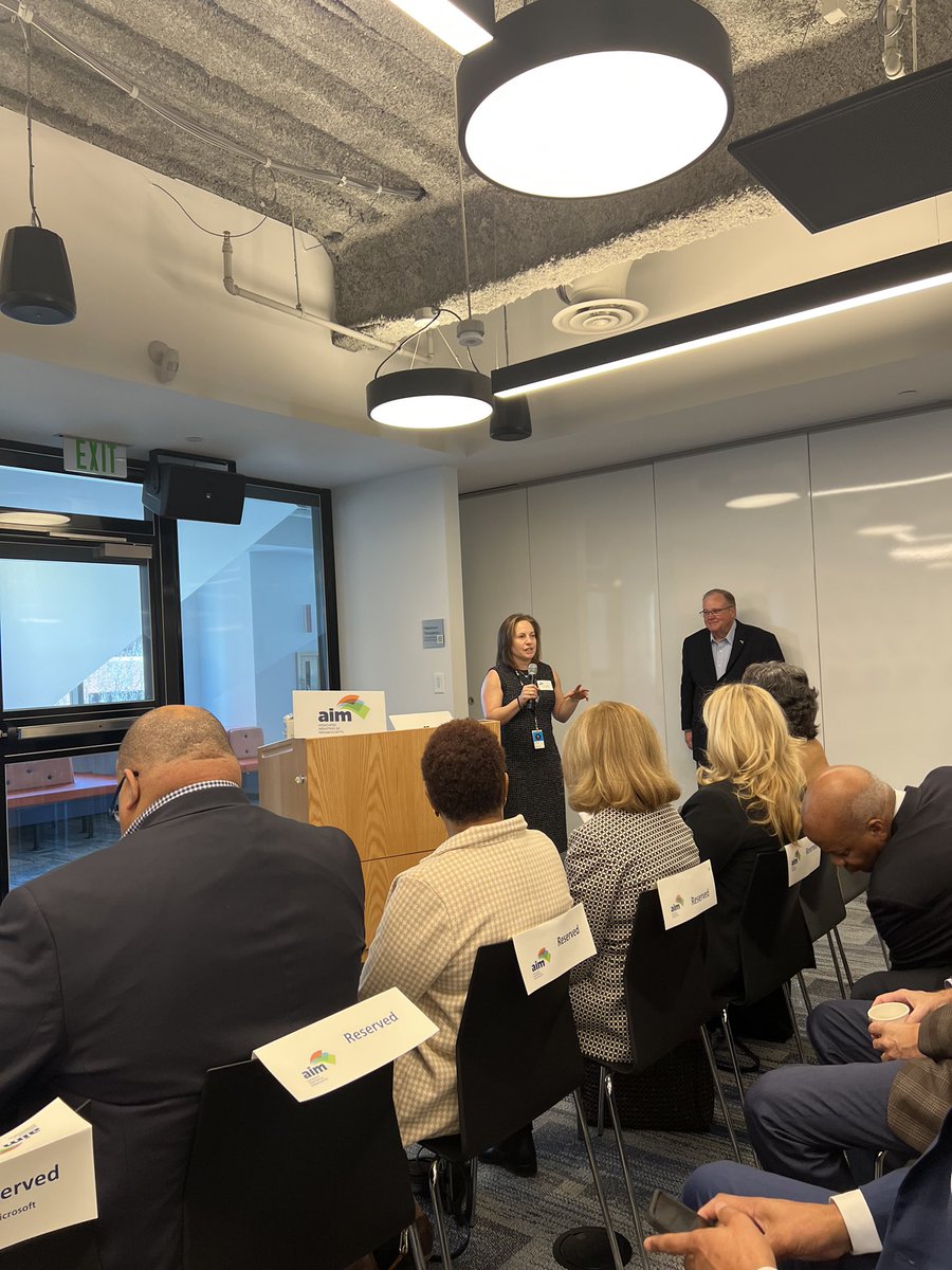<a href="/BenchmarkBoston/">Benchmark Strategies</a> was honored to join <a href="/AIMBusinessNews/">AIM</a> today for a panel led by Secretary Hao about the importance a building a diverse supplier network. Thank you Aimee Sprung for kicking off the event and highlighting <a href="/Microsoft/">Microsoft</a>’s commitment to equity and inclusion!

#DEI #econ