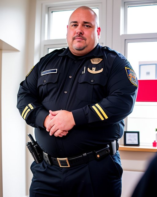 Se13Shape's tweet photo. Office Cop #fatcops https://t.co/P30DSPDgum