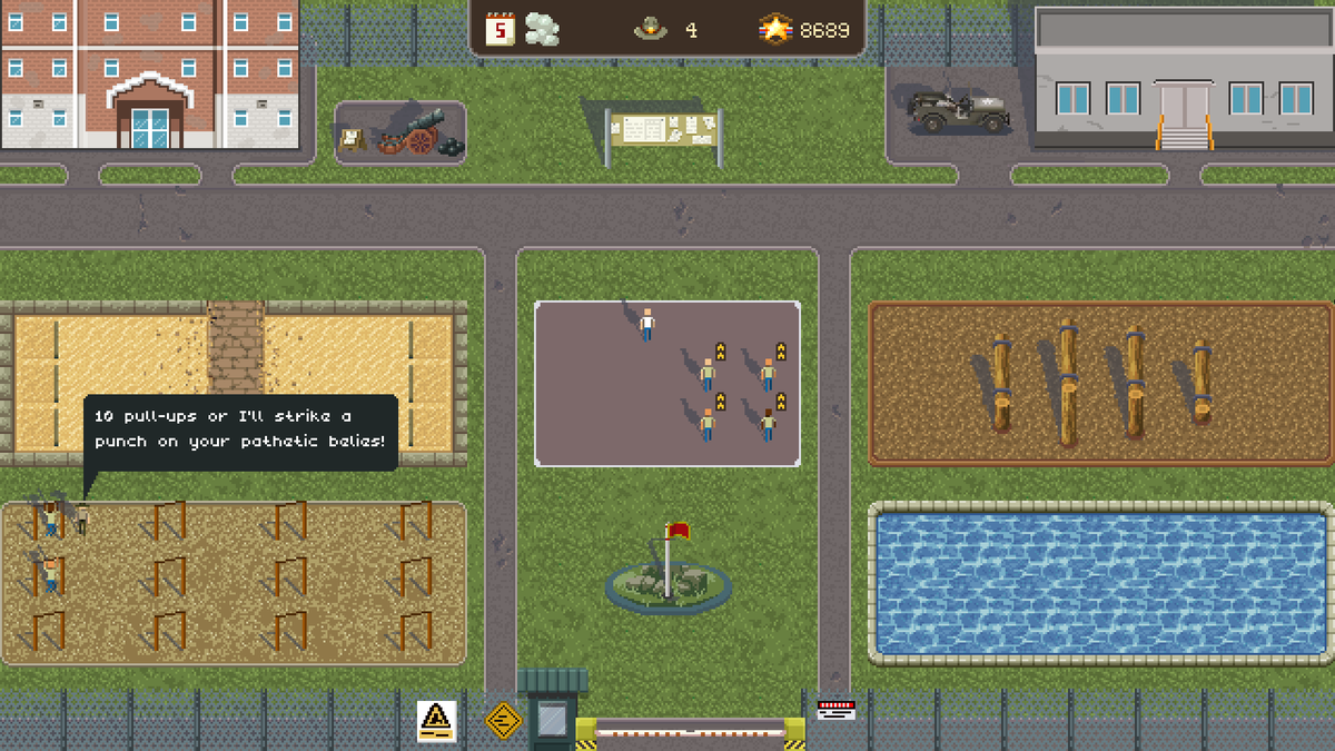 CarlocGames's tweet photo. We're counting down the days until release! Start building your elite troop training camp in 5 days! https://t.co/dRBtB8Cgub