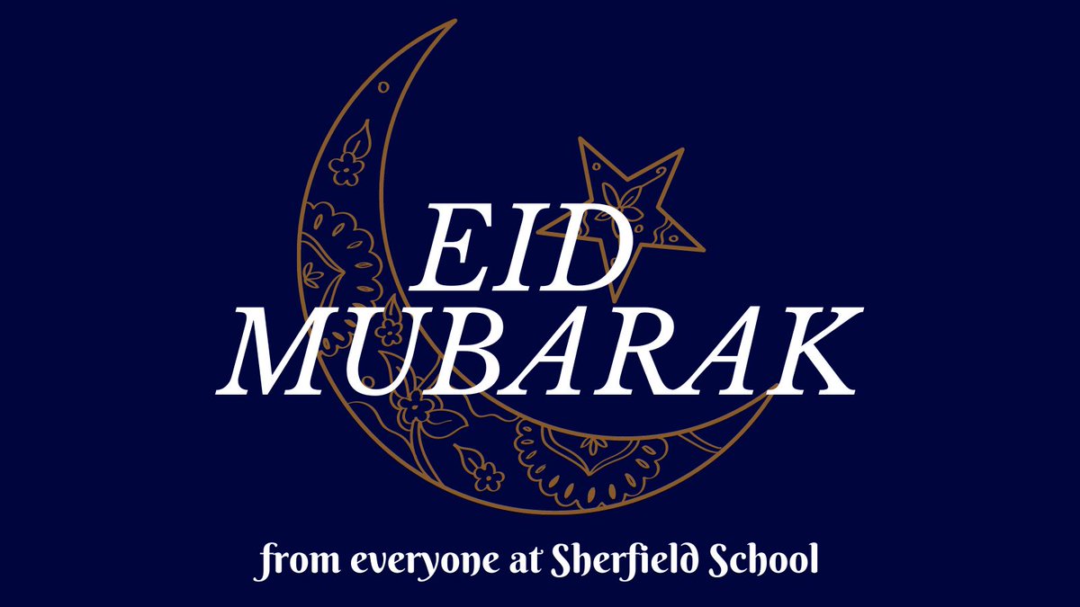 Happy Eid from everyone at Sherfield School! #EidMubarak #Ramadan