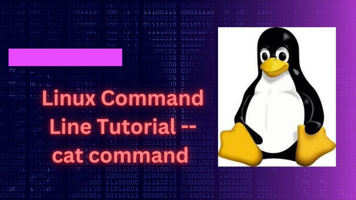 PKhanburman's tweet image. Linux Command Line Tutorial -- cat command -- Shreya youtu.be/32IDwI1AhIU via @YouTube #linux #linuxcommand #linuxtutorial #Video