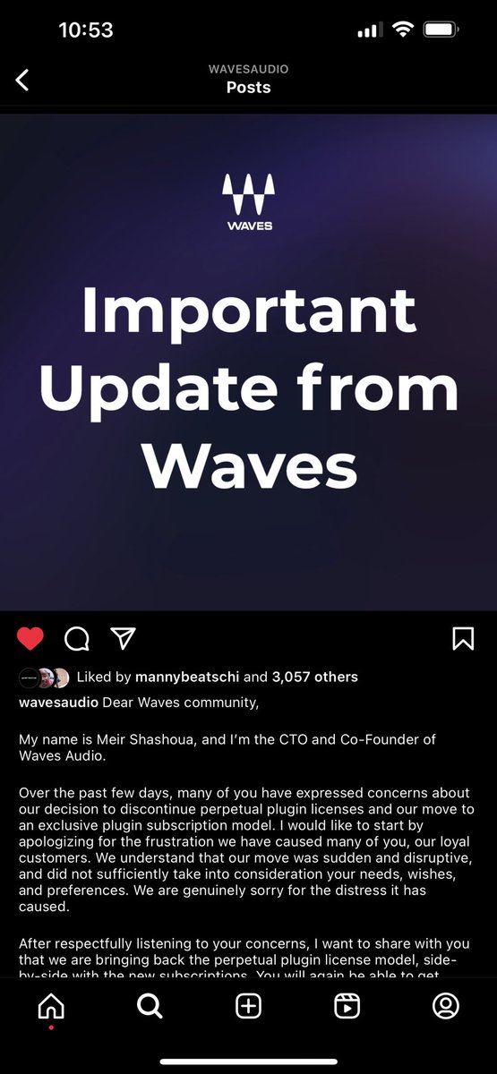 GrayKeyz's tweet photo. Y’all spoke and @WavesAudioLtd listened…  @AveMcree @BoloDaProducer  @chrisreedbeats @producerbenford https://t.co/1mgeKs21mc