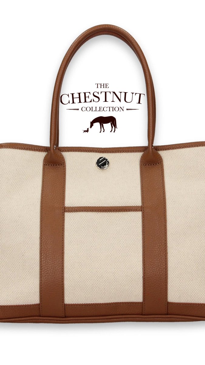 Chestnutcollect's tweet photo. The ultimate holiday companion, the Marina B Italian leather and cotton tote bag is the perfect size for all your travel essentials and includes a zip fastening pocket for your valuables. Its minimal design makes it a versatile choice for the beach or the office🛍️ 😎#italianmade https://t.co/pa5WkOiEa7