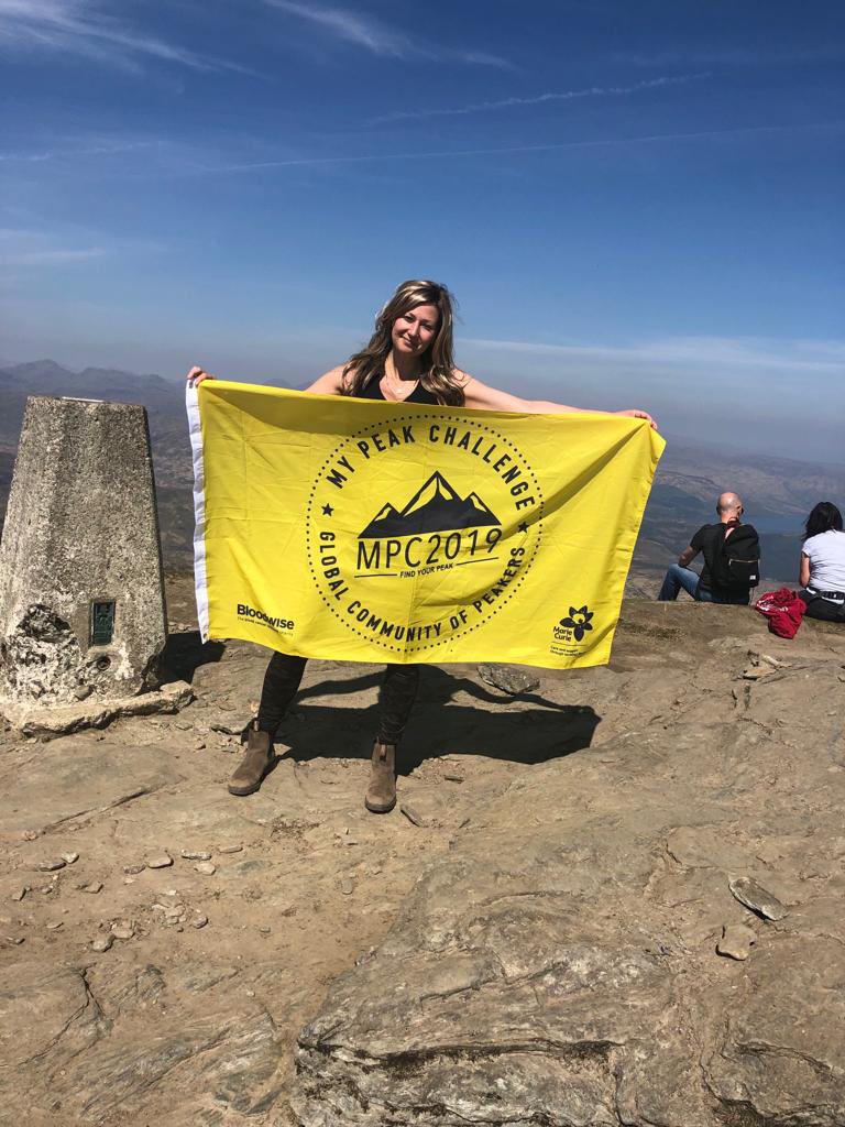 @MyPeakChallenge Reaching the top of a Munro makes me #PeakerProud - especially my very first one. ⛰️💪🏼 Such an incredible high. Feeling like you’re literally on top of the world, and you got there with your own two feet. Thank you #MPC! 🙌🏼♥️