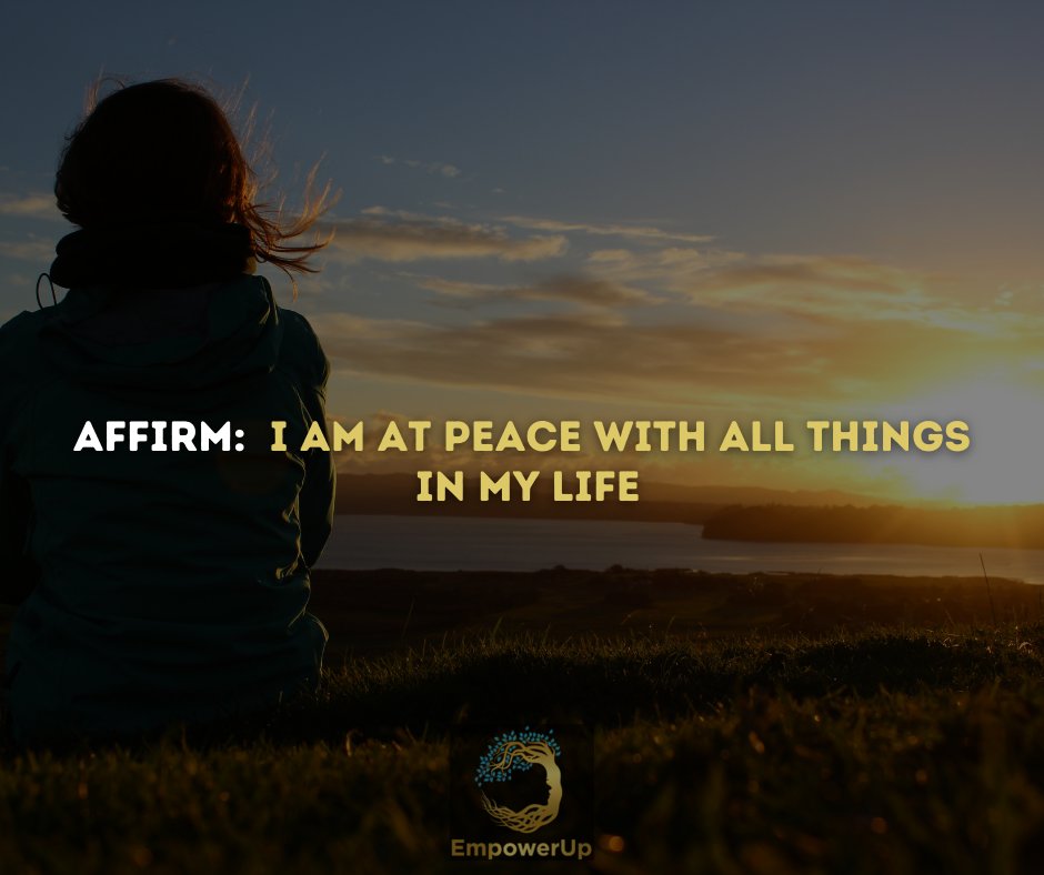 Affirm this and begin to feel how your life changes for the better. #EmpowerUp #SelfLove #SelfImprovement #selfdevelopment #selfcare