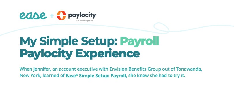 Saving time for employers AND brokers — dreams really do come true with Simple Setup: Payroll. 😍 Don’t take just our word for it, let @ebgagency tell you their experience with the newest Ease enhancement. 🙌 ow.ly/RN5250Nor3w