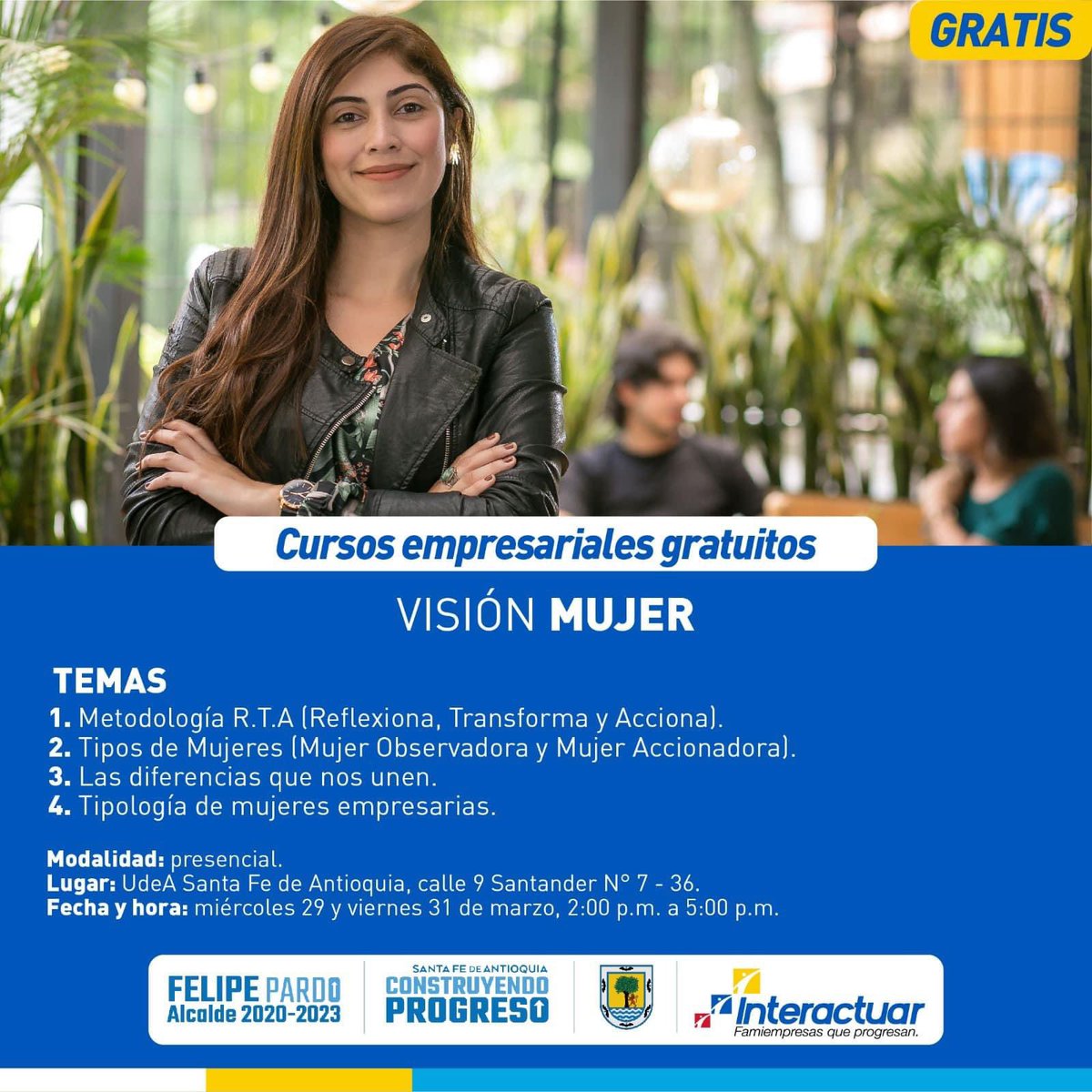 alcaldiasfda's tweet image. 📣 #ESHOY
Ciudad emprendedora e innovadora 💡
Creemos en tus potenciales, por eso te invitamos a conectarte contigo misma para darle valor a tus ideas de negocio y emprendimientos ✊🏽✨ 
#Interactuar 
#ConstruyendoProgreso #FelipePardoAlcalde ⬆️💙