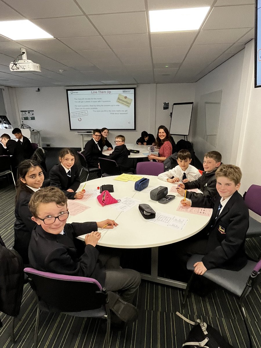 Huge congratulations to our team of 2nd Form pupils who WON today’s <a href="/Advanced_Maths/">AMSP - Advanced Mathematics Support Programme</a> Maths Feast in Worcester! They did brilliantly, scoring almost full marks in a variety of problem solving challenges. Well done too to our other 1st and 2nd Form teams who also did fantastically!