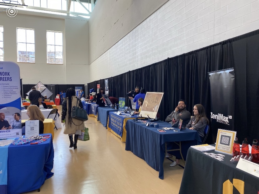 bmorehabc's tweet photo. Stop by @CoppinStateUniv NOW until 2 PM to join HABC at Career Development Day! Apply for an open position today! HABC is looking for YOU! @CLPHA #Community #Collaboration #Execellence #Leadership https://t.co/kjJpwujK5s
