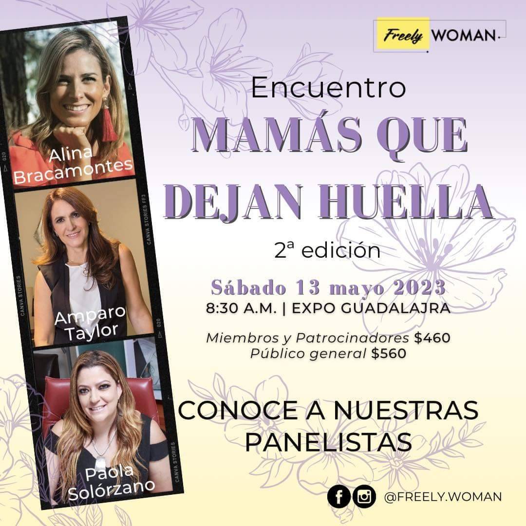 SEGUNDA EDICIÓN DEL ENCUENTRO “Mamás Que Dejan Huella”

¡Ya puedes realizar tu registro! forms.gle/Zsc9sEGRNan9ck…

El acceso te incluye:
☕️ Desayuno
👩🏻 Panel con nuestras mamás empresarias
🤝 Networking
🎁 Regalo de bienvenida
🎊 Sorteos
y muchas sorpresas más