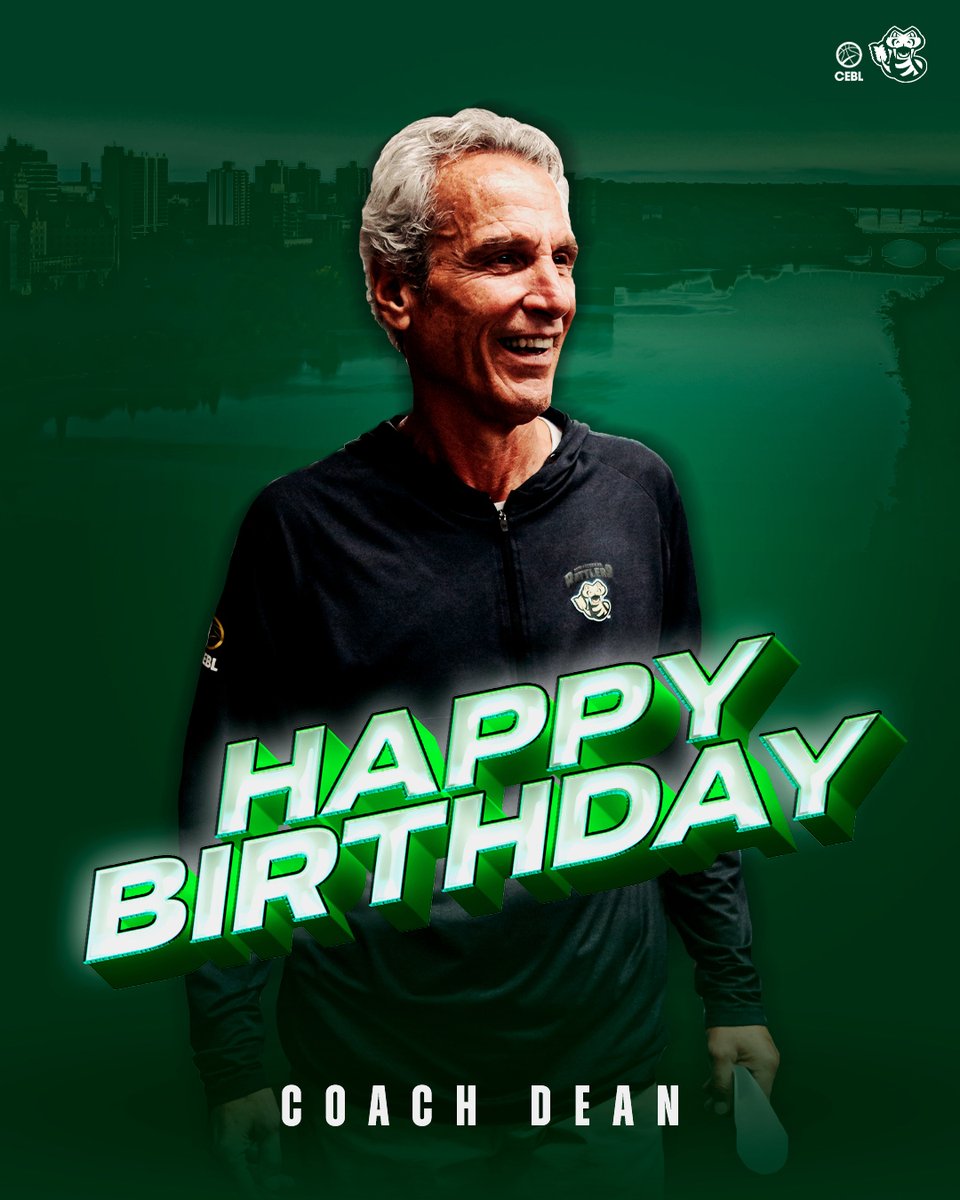 Happy Birthday Coach!

Dean led us to the best <a href="/cebleague/">CEBL</a> home record in 2022. We look forward to continue to build on the successes of last season with Coach leading the way.⁣
⁣
See you soon Coach!
p.s. next treat from <a href="/thenightoven/">The Night Oven Bakery</a> on us 🥐⁣

#FearTheFang | #LetsBall