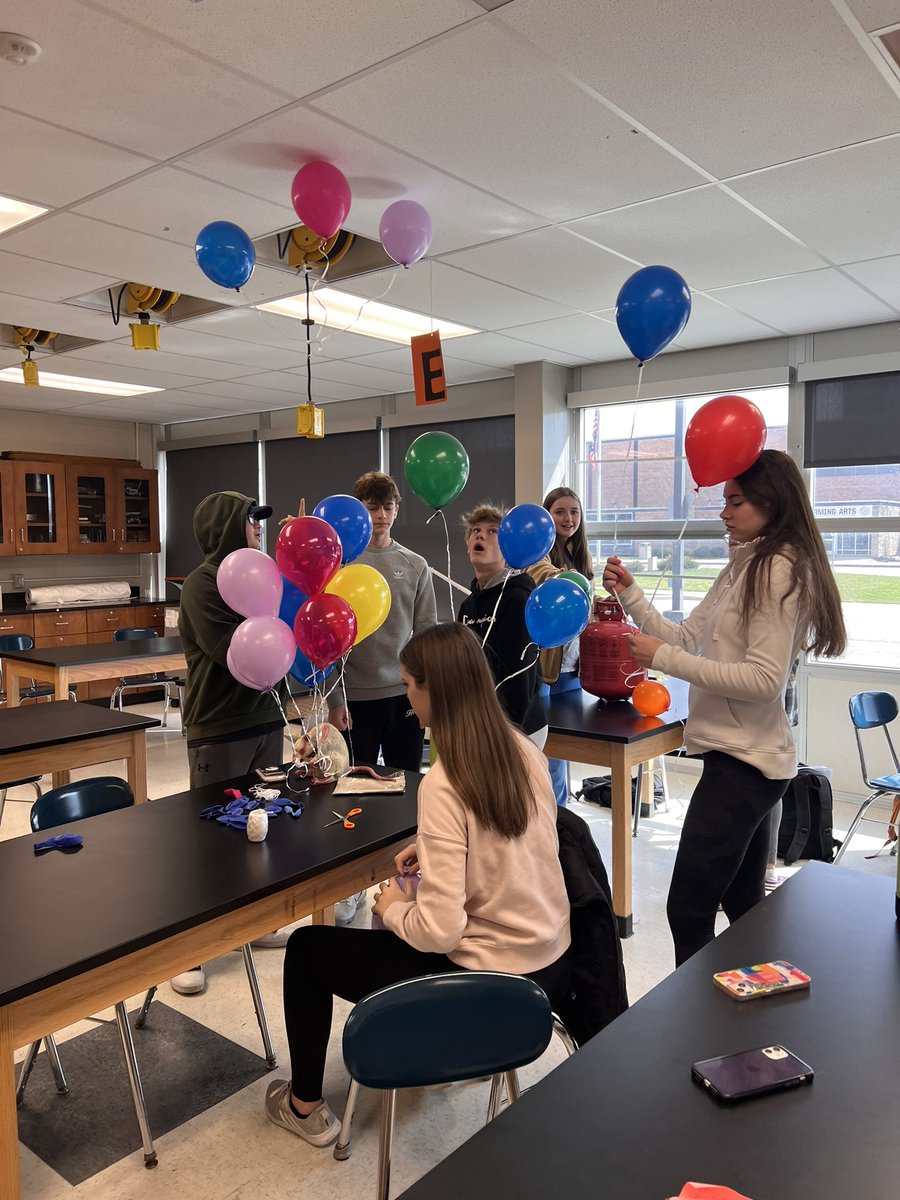 Today <a href="/AndersonRaptors/">Anderson High School</a> students busted myths using their knowledge of physical science!! #awesome #mythbusters