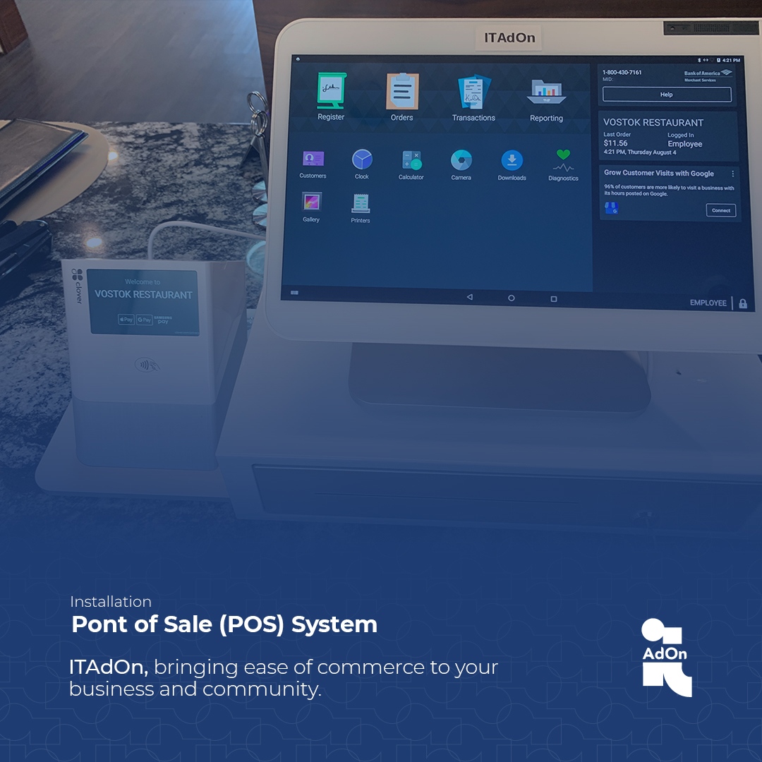 _ITAdOn's tweet image. POS System Installation for our Client
#PointofSale #SystemInstallation #Business #SalesTracking #ITAdOn #ITServices #MSP #SmallBusiness
