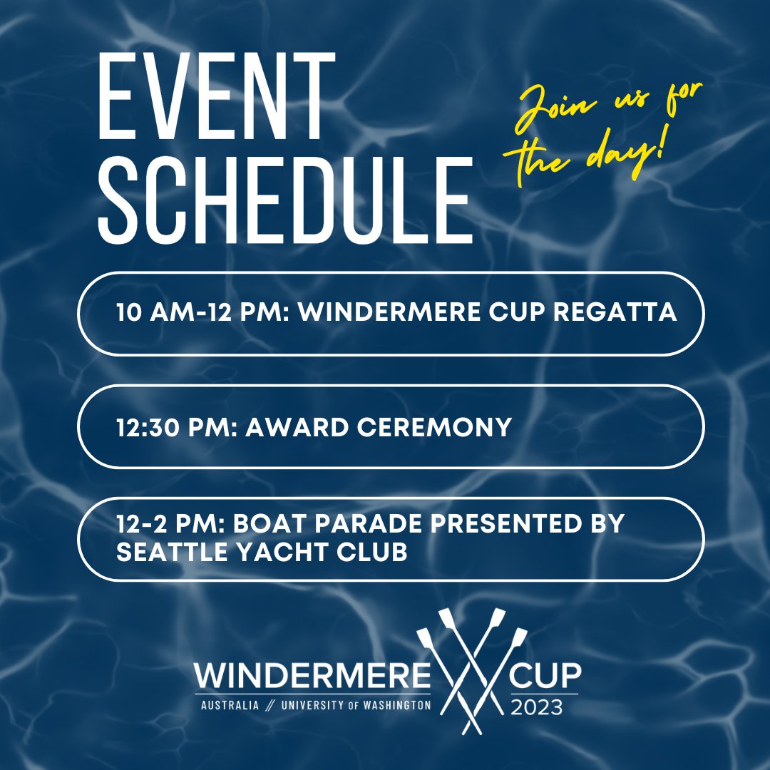Windermere Cup on Twitter "Here's what you can expect on Windermere