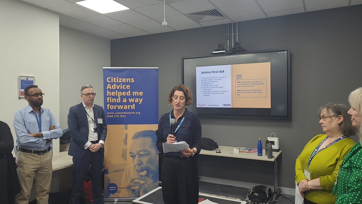 'Too many people don't know they have rights and don't know they can get help....we work with our partners to provide that support and to build awareness of the transformational power of advice.' - Mary-Ann Foxwell, @WandCAB