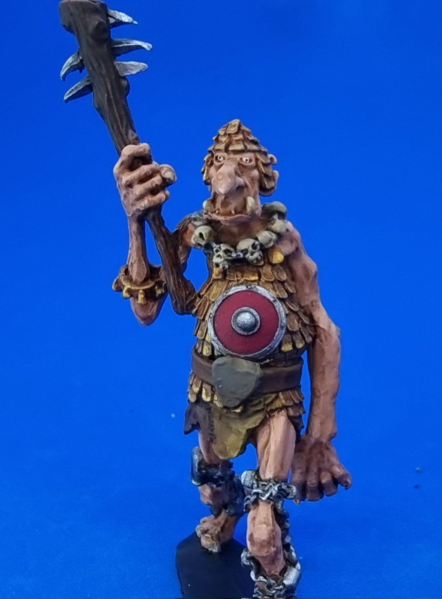 PaintsPirate's tweet photo. #cloudgiant armoured #ralpartha #oldskool #DnD https://t.co/0AeDfAZX73