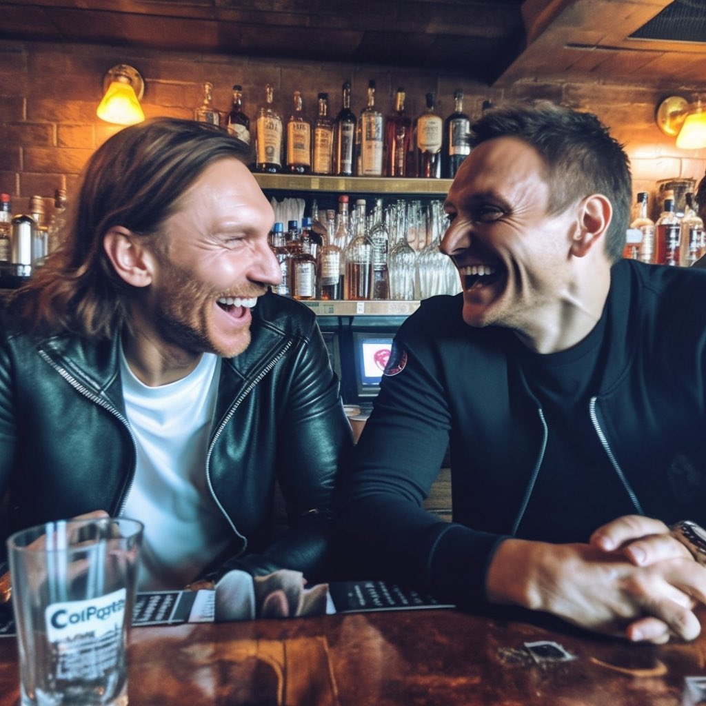 'Imagine if we both played 2 minutes of jumpup on the main stage, and made everyone think DnB was blowing up in the US lol' 'Delightfully devilish, let's do it'