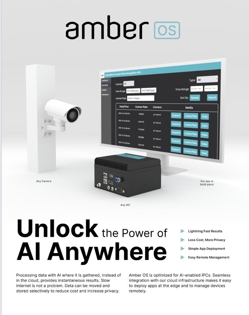 myamberlife's tweet photo. Come check out Amber By Latticework latest edge AI demo at ISC West 2023 Booth# 19130 Venetian Expo with strategic partner: King Solarman Inc.
#iscwest2023 #amberbylatticework #degirum #kingsolarman #solarcamera ##edgeai #amberos #latticeworkinc #ai #publicsafety #edgecomputing https://t.co/DAYznbBlit