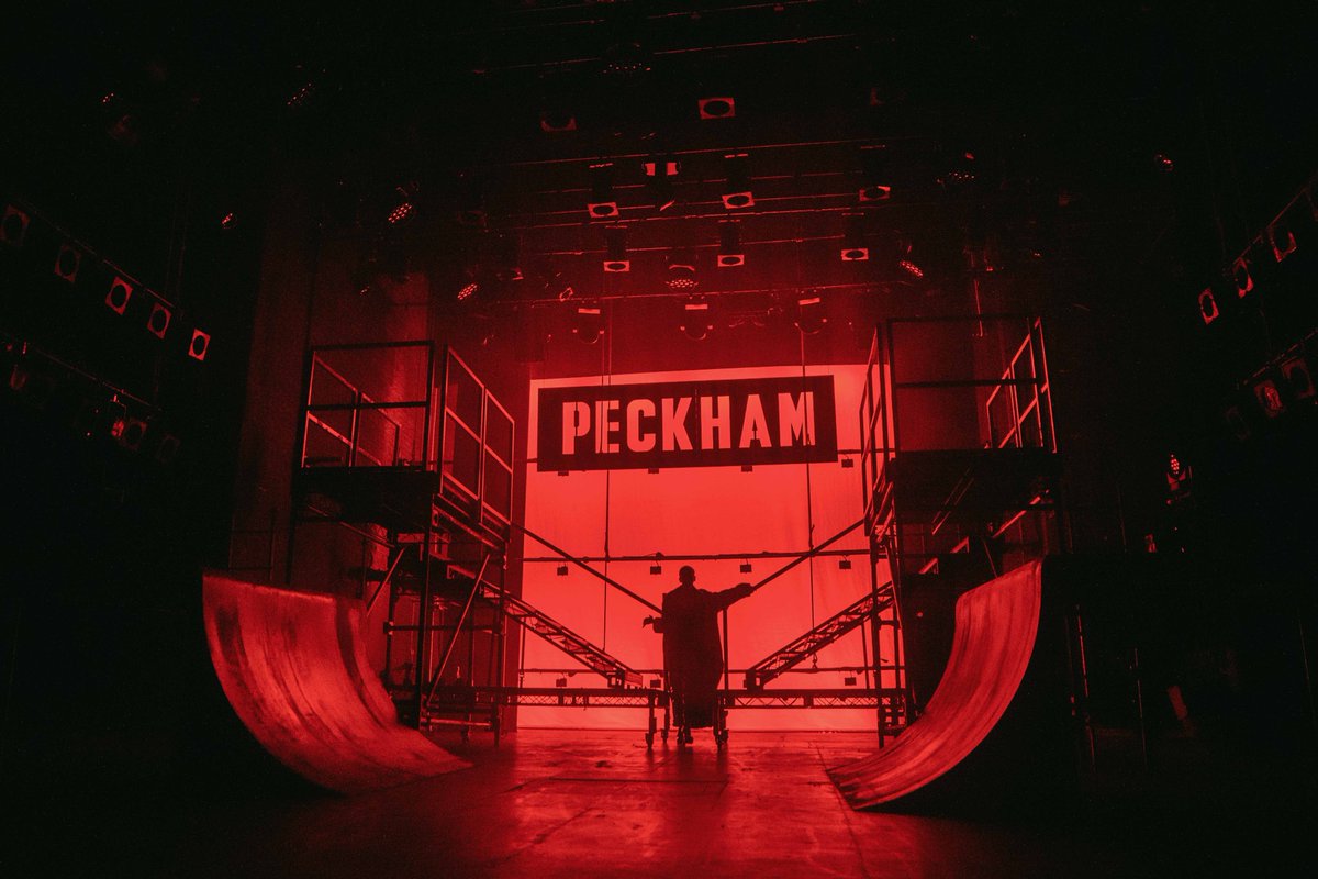 adamkingld's tweet photo. Congratulations to all involved in Gone Too Far for @NYTofGB at @stratfordeast.  Honestly had the best time lighting this.

Writer - @bolaagbaje 
Director - @mons_about 
Designer - Madeleine Boyd
Choreographer - @MsKloeDean 
Sound Designer/Composer - Khalil Madovi
📸Isah Shah https://t.co/2yN1VuhHcr