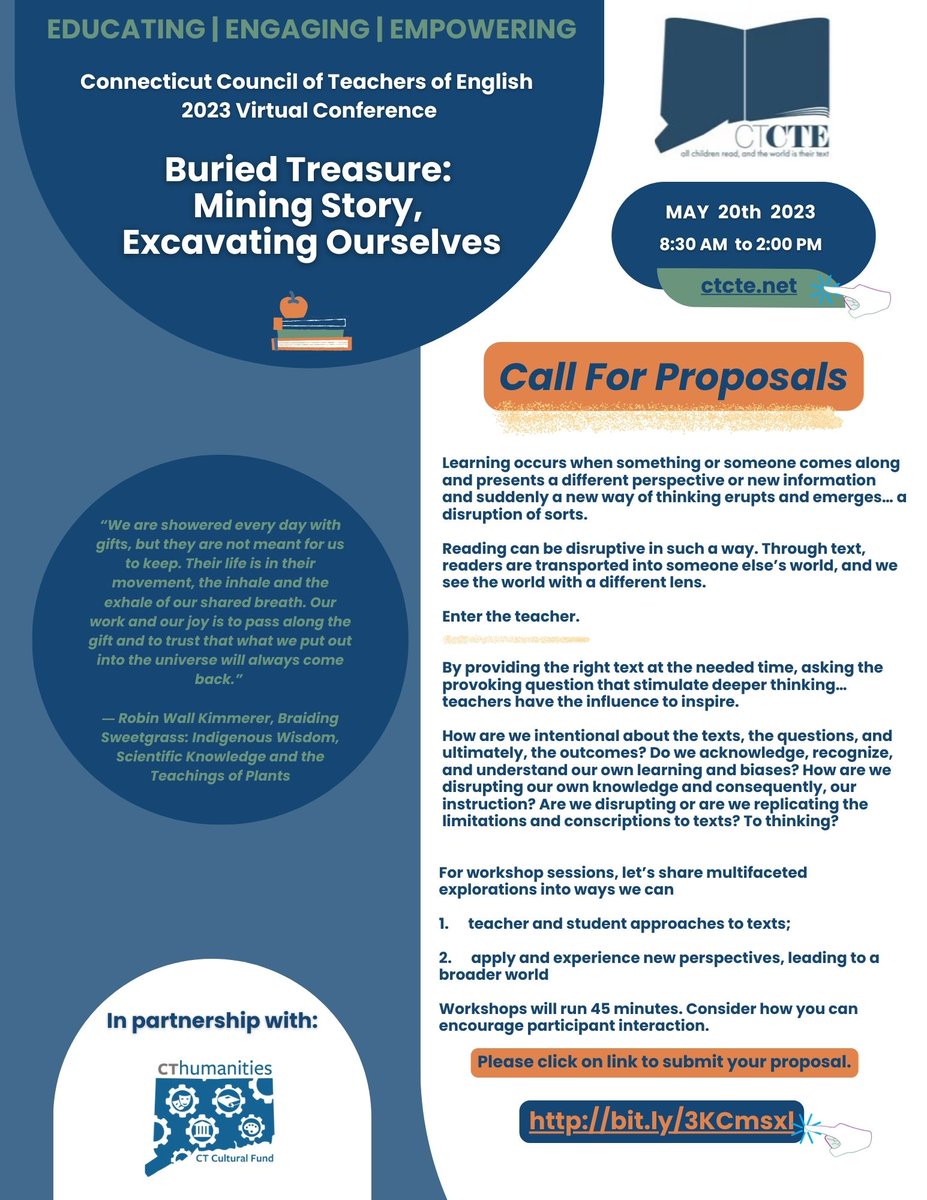 Possibilities:
• How do we embrace discomfort?
• How do we make transparent the voices in our community that are invisible?
• How do we help students value opposing views?
• How do we recognize our own bias? And what do we do about it?