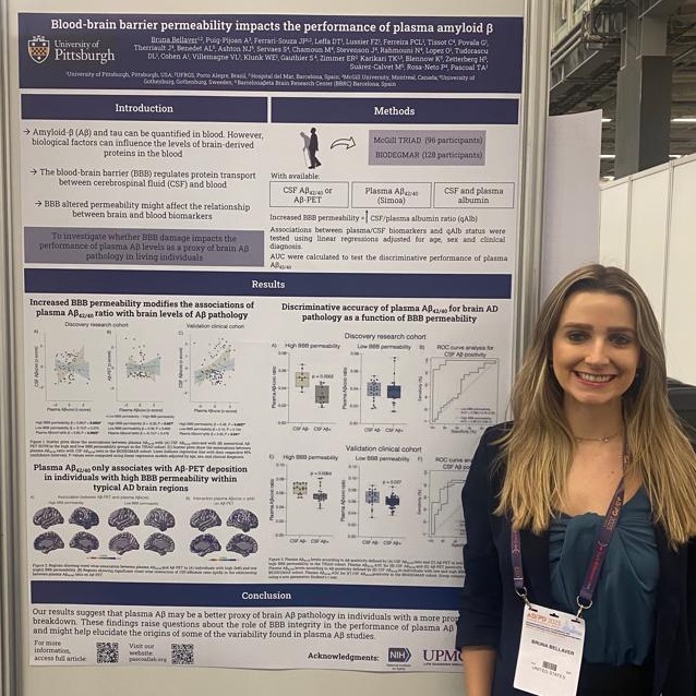 Pascoal Lab (@labpascoal) on Twitter photo <a href="/BellaverBruna/">Bruna Bellaver</a> work "BLOOD-BRAIN BARRIER PERMEABILITY IMPACTS THE PERFORMANCE OF PLASMA AMYLOID-B" can be found in the poster hall by the number 329.#ADPD2023 <a href="/adpdnet/">AD/PD - Advances in Science & Therapy</a> <a href="/BellaverBruna/">Bruna Bellaver</a> work "BLOOD-BRAIN BARRIER PERMEABILITY IMPACTS THE PERFORMANCE OF PLASMA AMYLOID-B" can be found in the poster hall by the number 329.#ADPD2023 <a href="/adpdnet/">AD/PD - Advances in Science & Therapy</a>