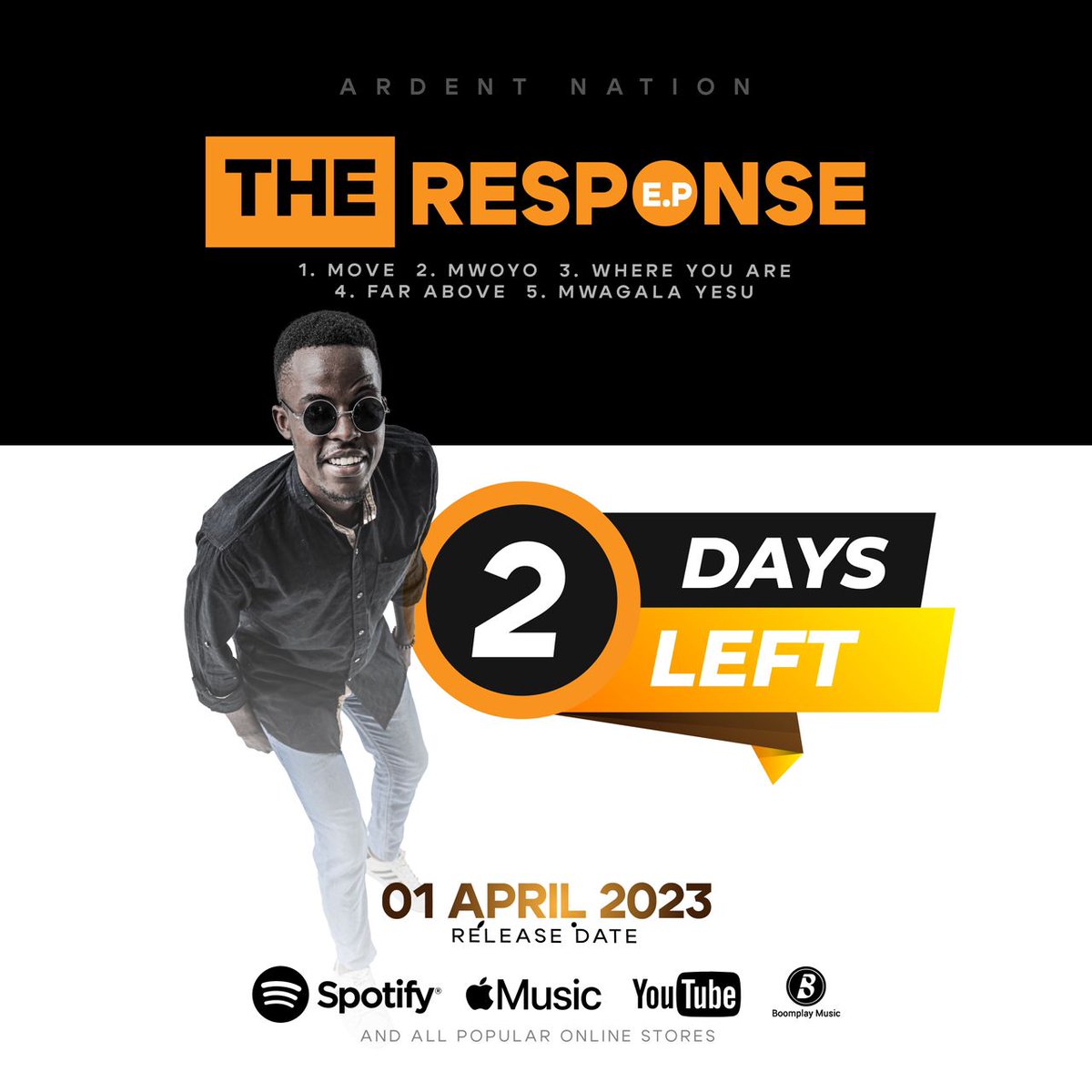 jonahkalungi3's tweet photo. Simanyi Ompulila??!!!! (Do you hear me??!!)
2days and we drop these amazing tracks for your streaming...... Get ready for the journey 💪
#theResponseEp #ardentnation #getready https://t.co/5vrrQ8TPeJ