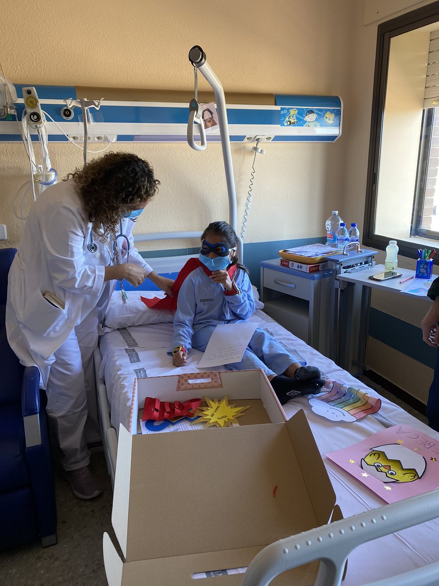 Pediatria_DSXO's tweet image. 💫La fundación pequeño deseo ha colaborado con nuestro #hospital #Pediatría para que las #niñas y #niños ingresados se sientan #superheroes #superhero mientras estén aquí 🤩