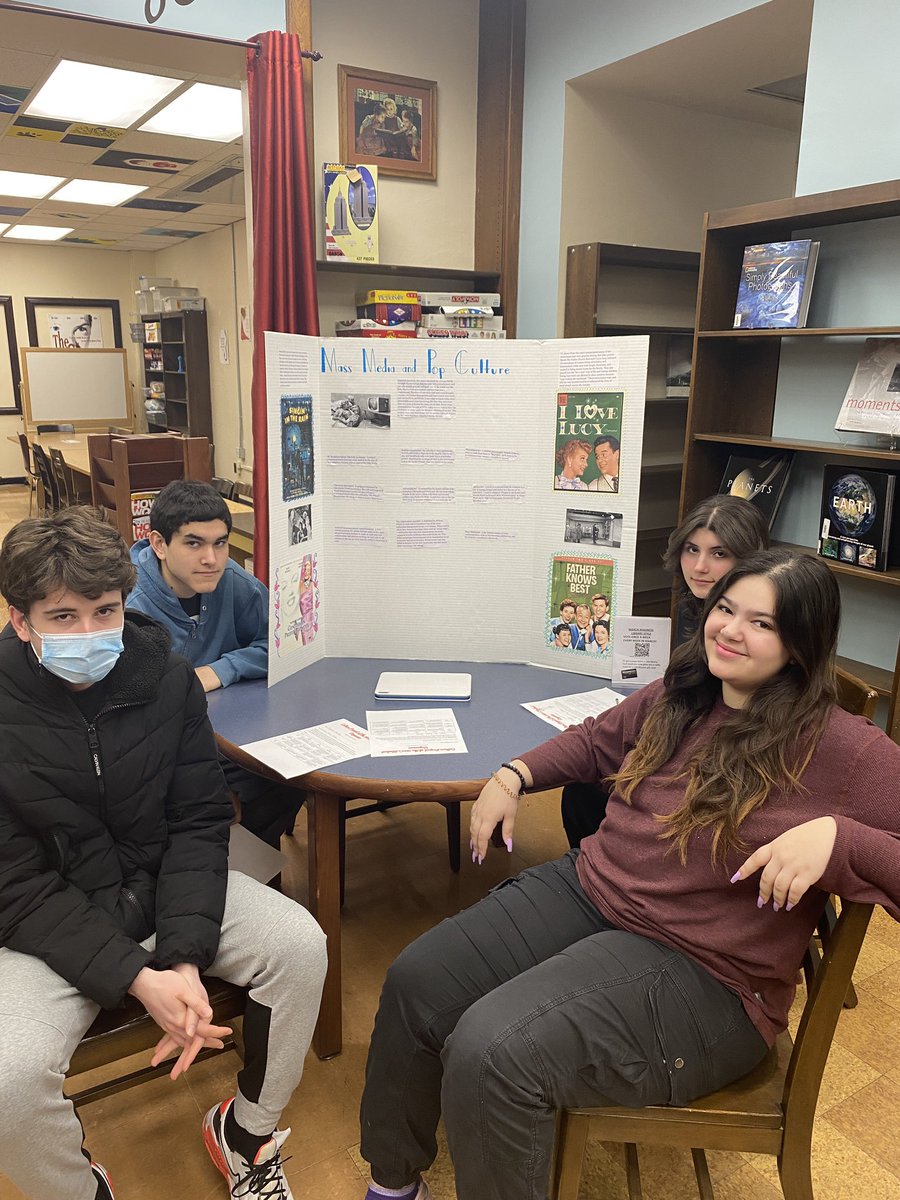 MrDMcCartney's tweet photo. The 1950s culture project was a HUGE success in the Honors US2 period 2 class! Amazing effort! So proud of them! More pictures to come! @HHS_Principal22 @rspirito11 @AshleySmithEd #gobears! https://t.co/wPp0qrrlhR
