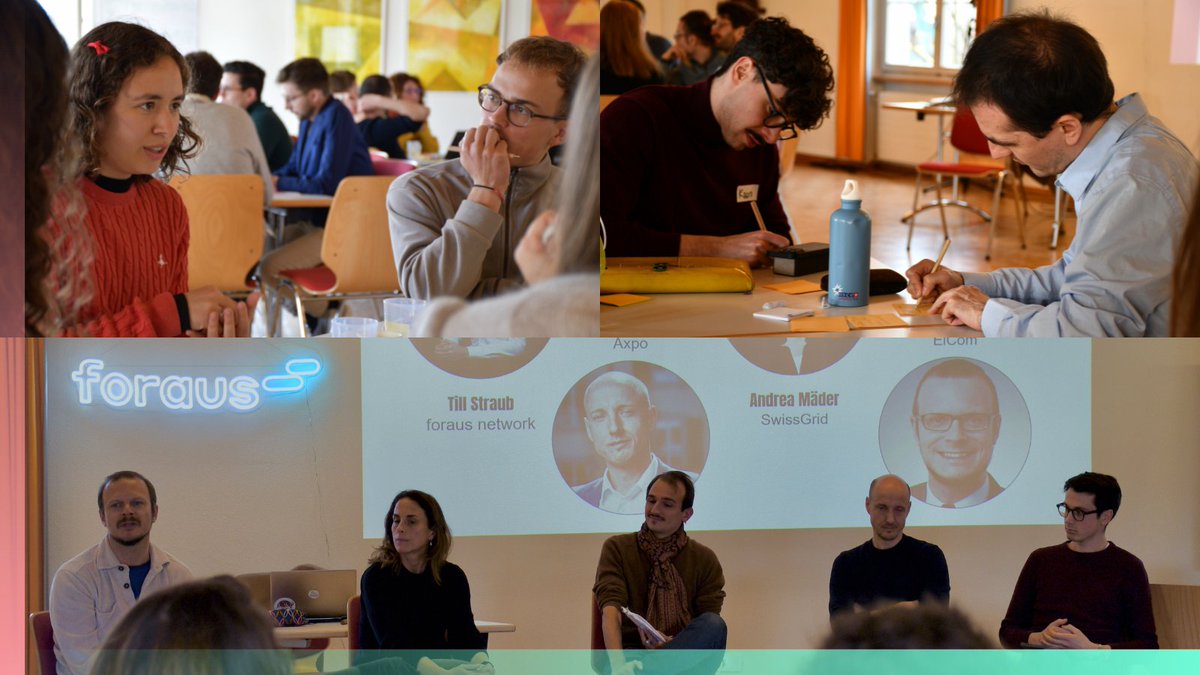 Spring Retreat: two days full of beautiful encounters and interesting discussions! We’re thanking @LukasSchurch , Andrea Mäder , Yanick Schoch and @TillStraub for their discussion inputs on energy policy🔋⚡️as well as @CloeJans for her presentation about election foresighting🗳️