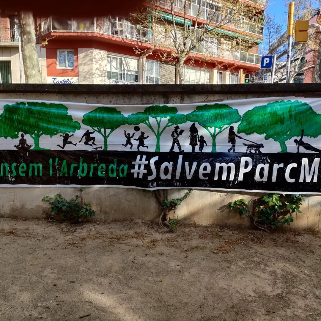 Ara mateix. Defensem el Parc Joan Miró. Salvem l'arbreda!