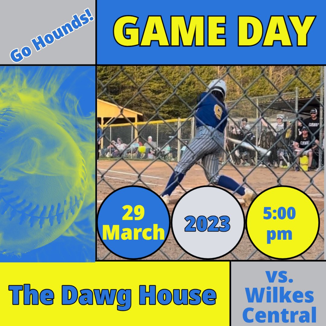 northsurrysb's tweet photo. Game Day vs. Wilkes Central at 5:oo pm. https://t.co/o9rBeJsa5Z