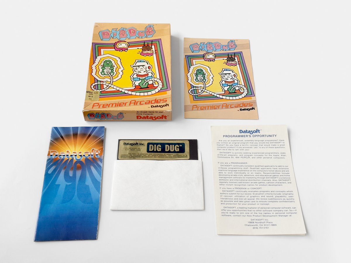 ErnstKrogtoft's tweet image. Q-Bits From my Personal Collection – Dig Dug
retro365.blog/2023/03/29/q-b…
#DigDug #Datasoft #AppleII #Namco #Atari #Retrogames #BigBoxPCGames