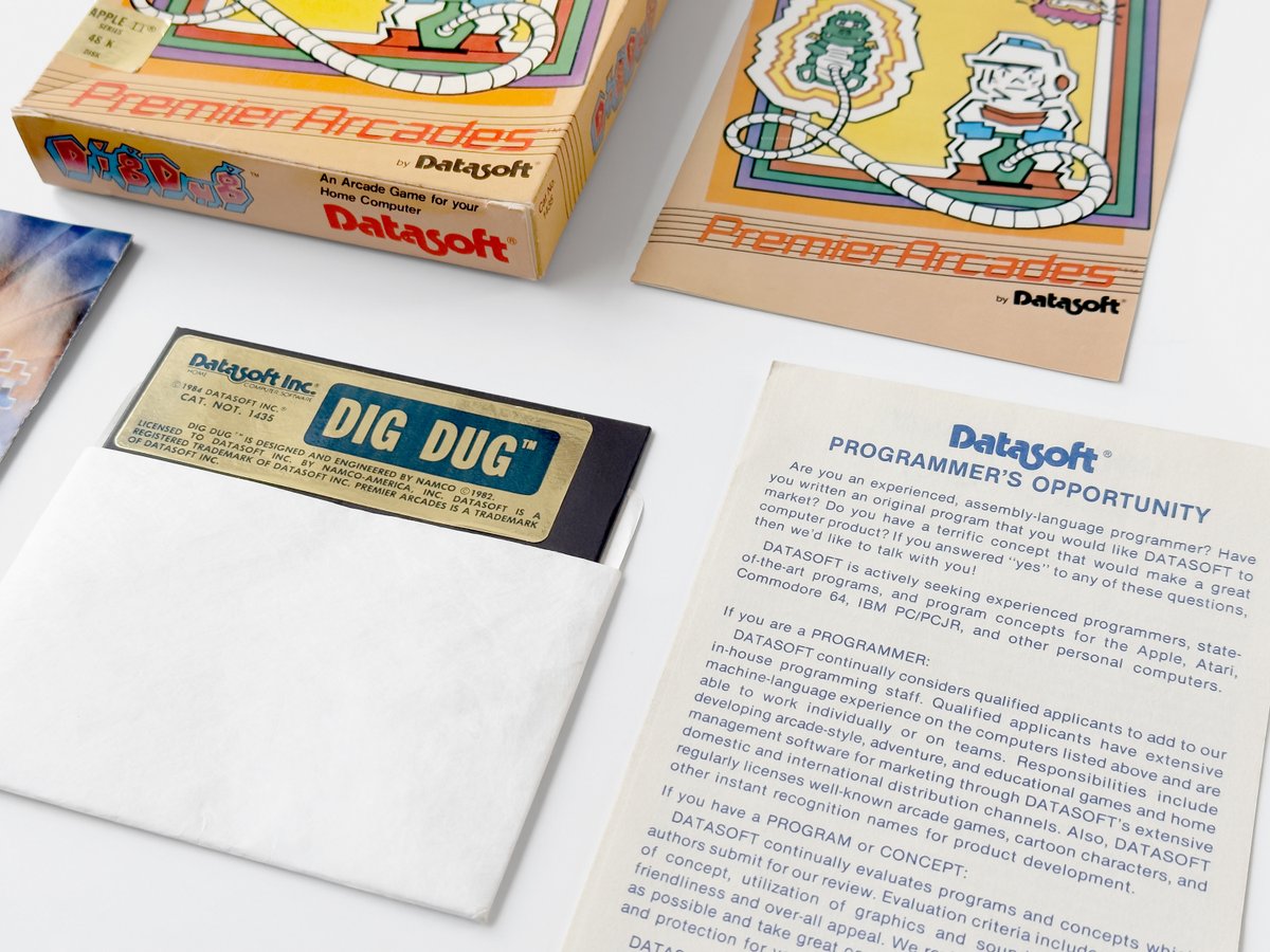 ErnstKrogtoft's tweet image. Q-Bits From my Personal Collection – Dig Dug
retro365.blog/2023/03/29/q-b…
#DigDug #Datasoft #AppleII #Namco #Atari #Retrogames #BigBoxPCGames