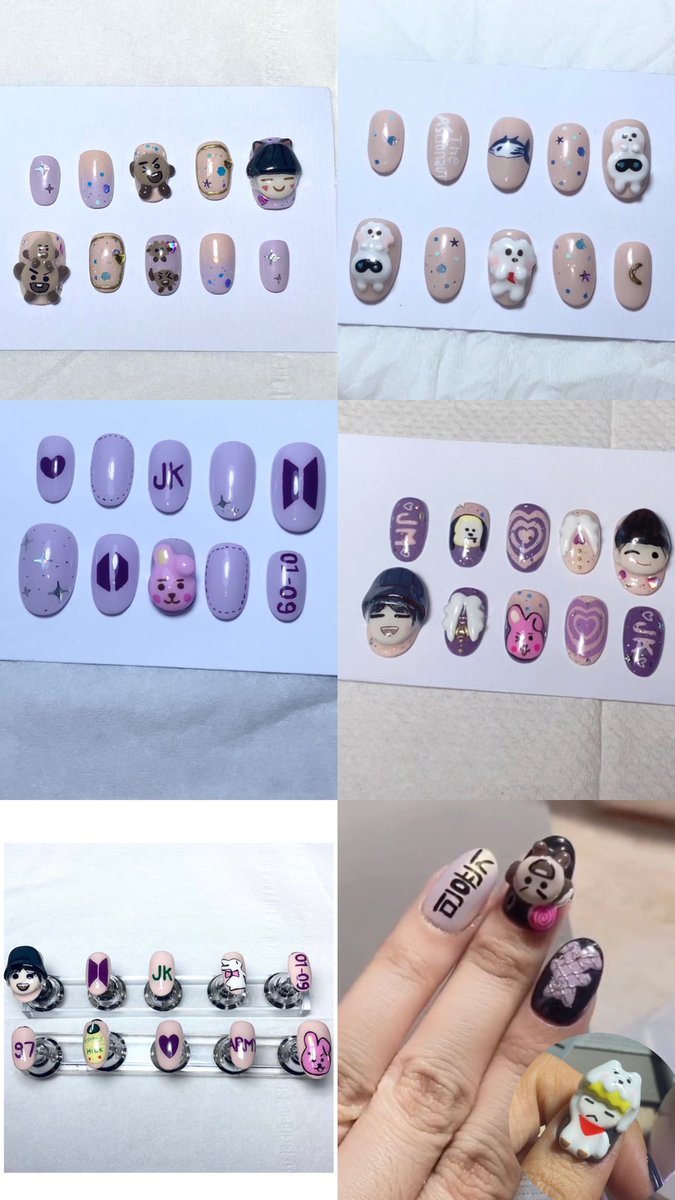 Bianebian's tweet photo. Hai temanβ army yang mau nonton konser atau persiapan lebarannya . Yg mau order press on nails boleh custom request bisa DM /cek ig aku @biane_nails π #bts #armyid #bt21nails #nailart #pressonnails #indomy #AgustD_SUGA_Tour_in_jakarta #AgustD_SUGA_Tour #wts https://t.co/Cv0fZ4oorM