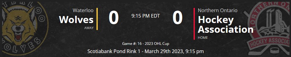 OHL Cup tweet media